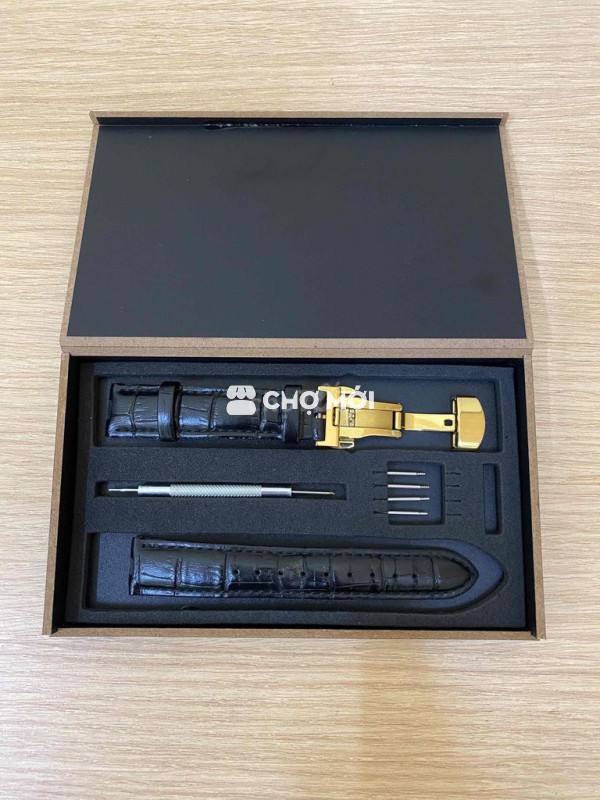 Đồng hồ Olym Prince nam dây da 40mm