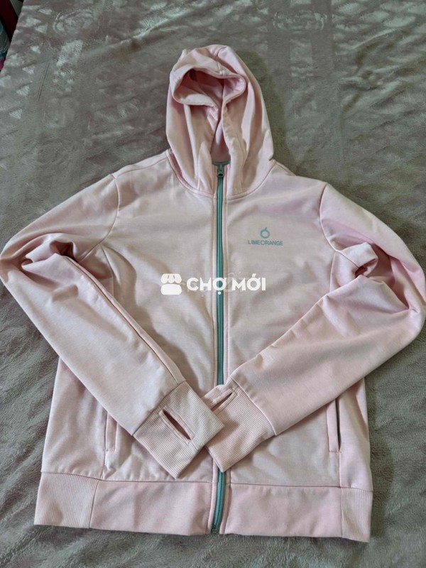 Áo khoác LIMEORANGE Nữ Vải thun Hồng nhạt