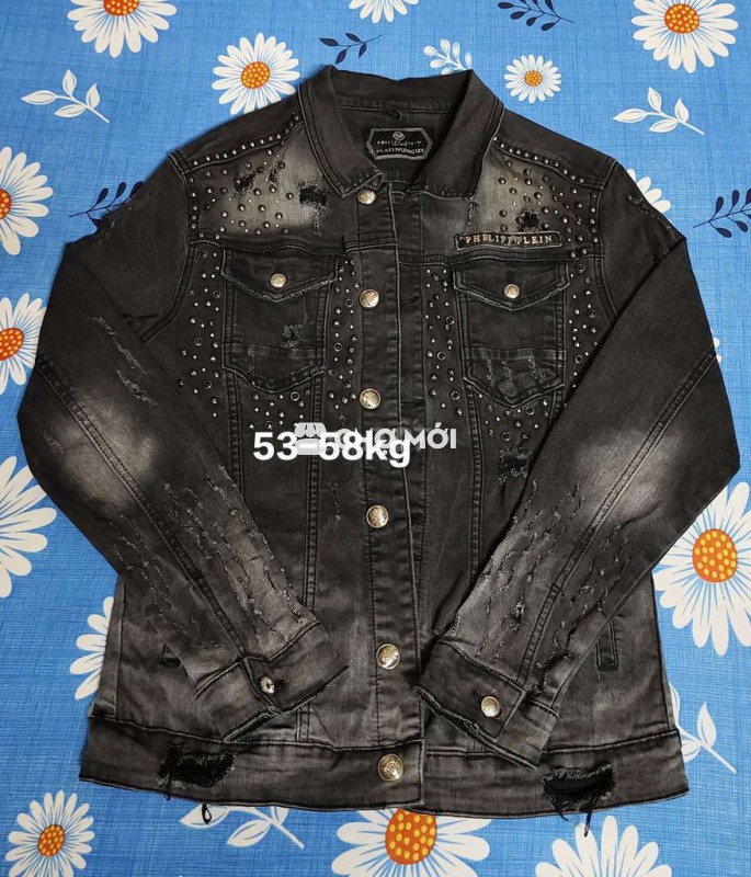 Áo khoác jean size 53-58kg của  Đức -Philipp plein