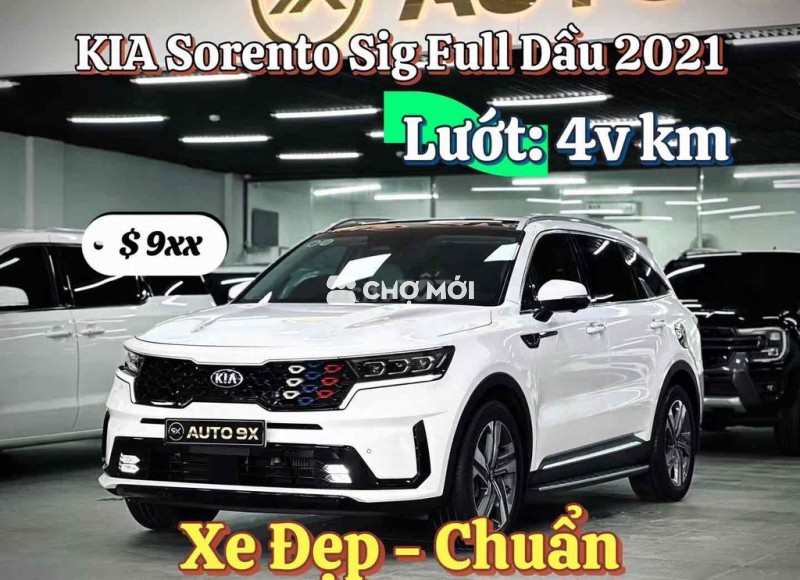 🚘 Kia Sorento Sig Full Dầu 2021 - 2 Cầu Mạnh Mẻ