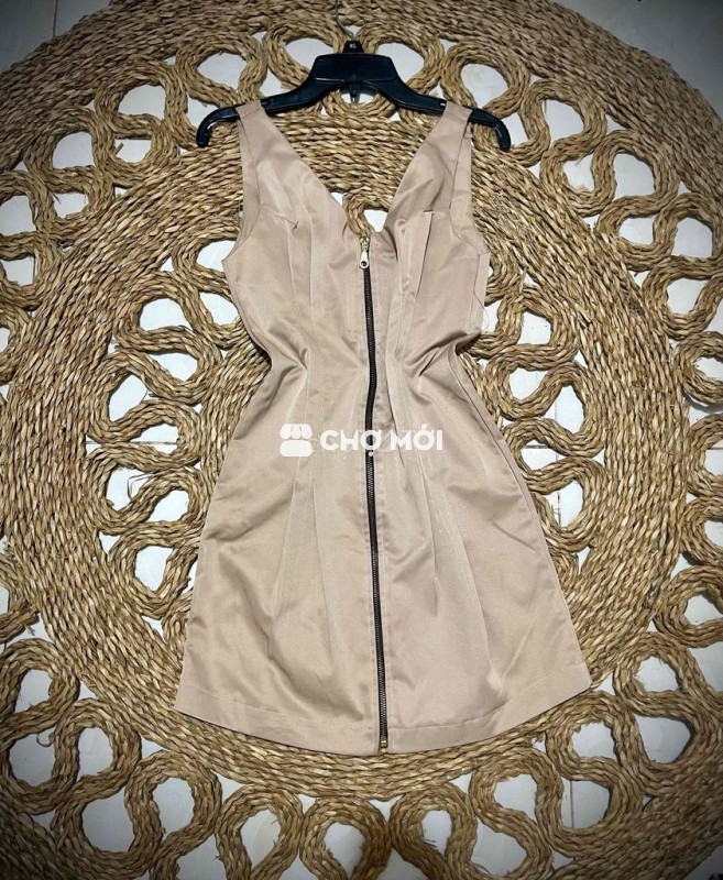 Đầm body Nâu be size S