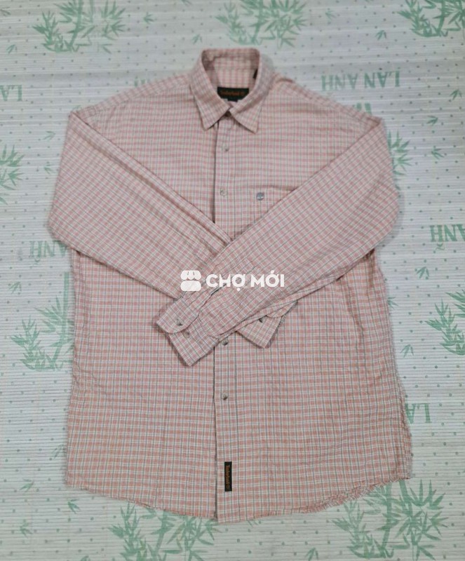 Áo sơ mi Timberland Nam Cotton M Kẻ caro