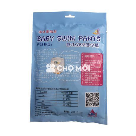 Bỉm bơi trẻ em mềm mại size M, L, XL, XXL
