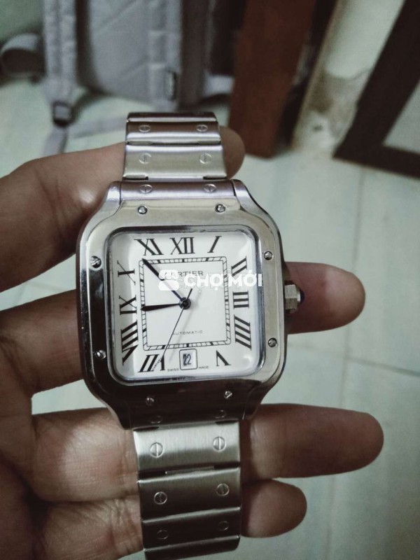 Đồng hồ Cartier nam Thép không gỉ