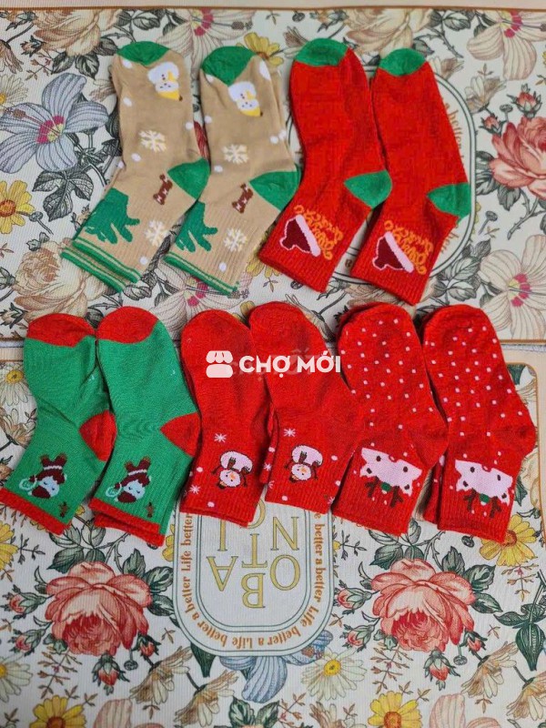 Tất cổ cao trẻ em sợi bông 1-12 tuổi