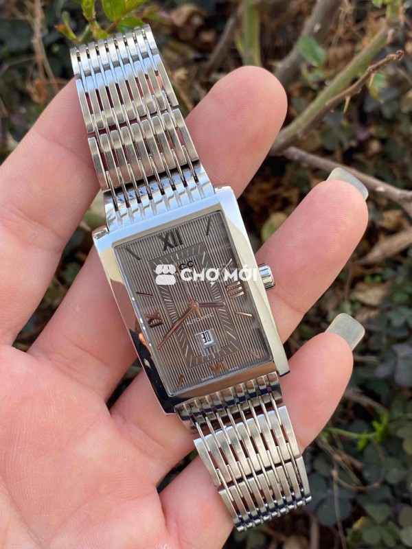 Guccj Auto Thụy Sĩ Chính Hãng Tank Nam Dây Thép