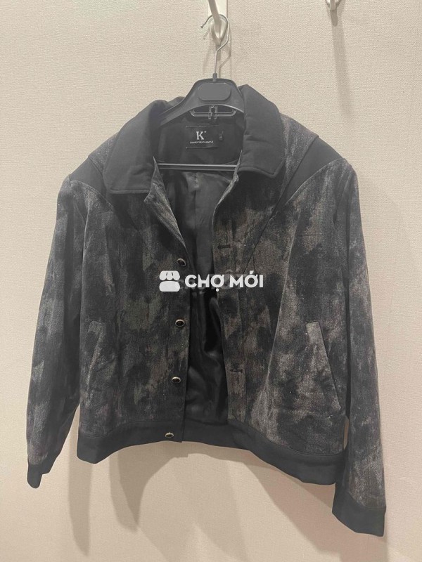 Áo khoác nam màu Đen