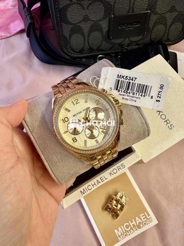 Đồng hồ Michael Kors MK-5347 Gold,Unisex,Authentic