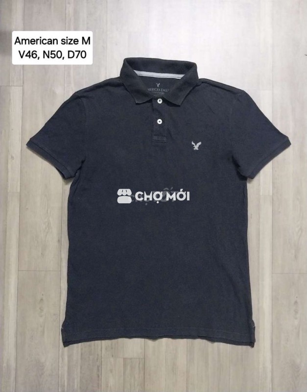 Áo polo American Eagle nam Cotton size M
