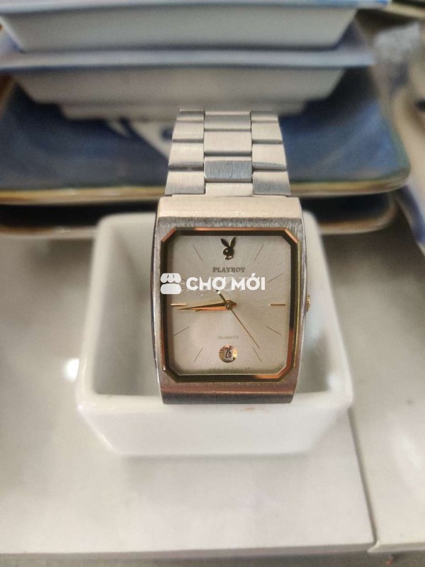 Đồng hồ Playboy Thép không gỉ Bạc Vàng