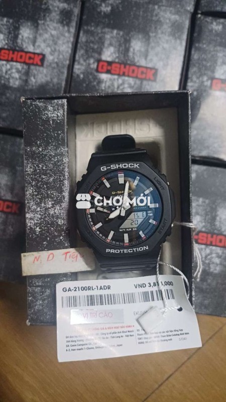 Đồng hồ Casio G-Shock GA-2100RL Đen