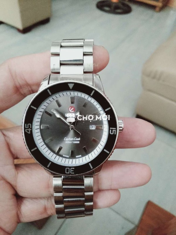 Đồng hồ Rado Captain Cook Thép đúc Bạc 42mm