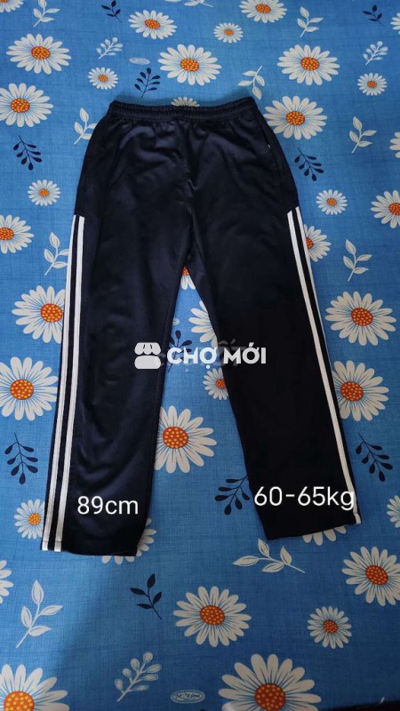 Quần thể dục lưng thun size 60-65kg