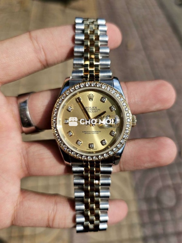 Rolex 116233 Champagne Diamonds và niềng kctn 2
