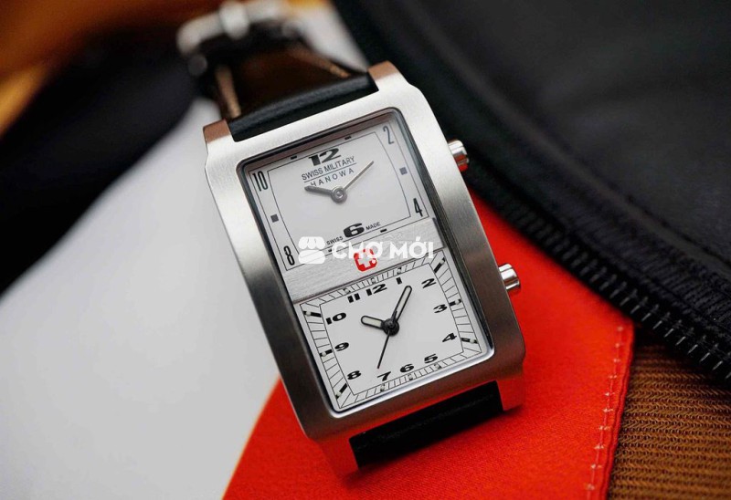 Đồng Hồ Swiss Millitary Hanowa Dual Time Swiss Mad