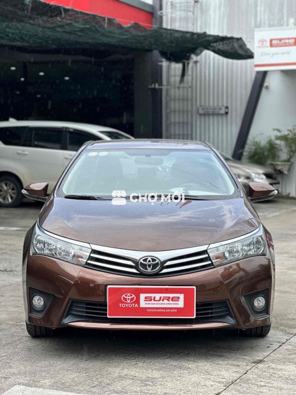 Toyota Altis 1.8G màu nâu 2016 bảo dưỡng hãng zin