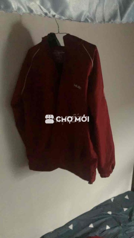 Áo khoác Bách Khoa Đỏ đô Vải Mới