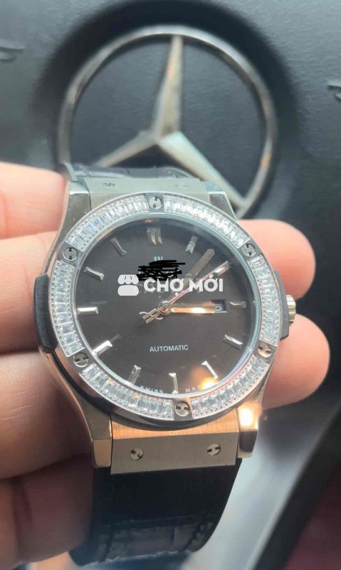 Đồng hồ đeo tay nam tự động đen