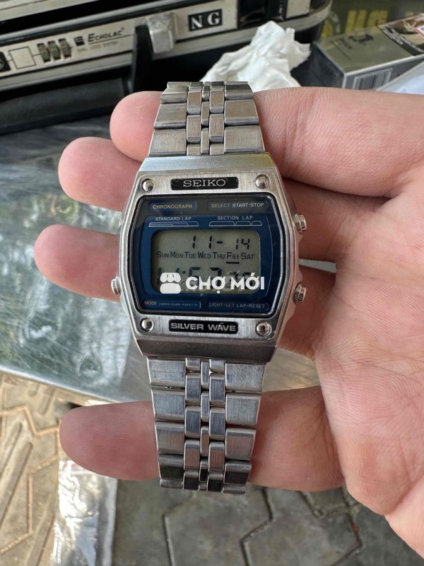 Đồng hồ Seiko Silver Wave Vintage Bạc