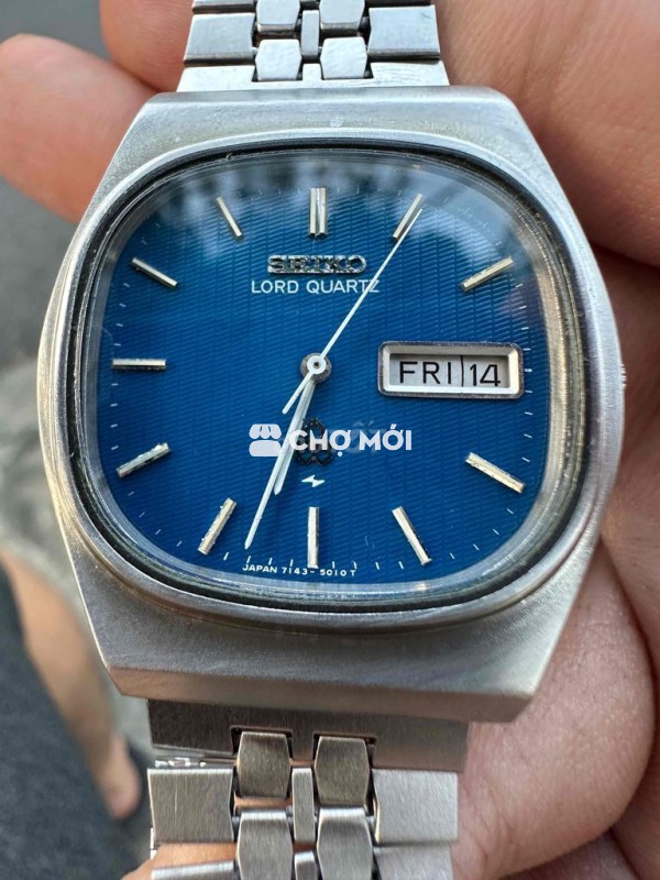 Đồng hồ Seiko Lord Quartz Xanh dương