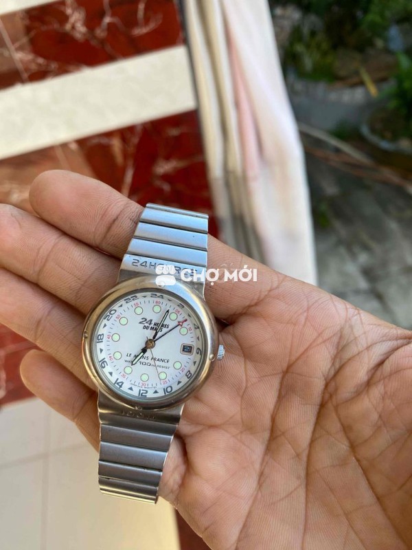 Đồng hồ 24 HEURES Nam Thép không gỉ Bạc 35mm