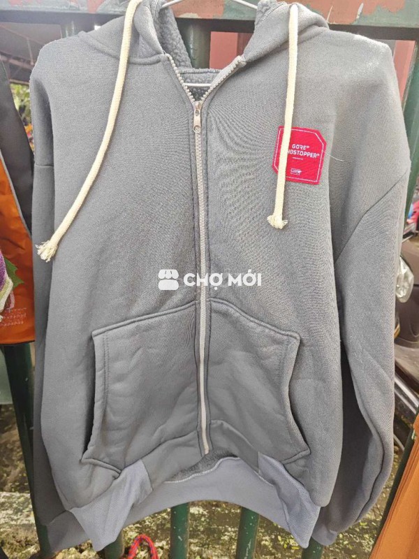 hoodie lông cừu gore windstopper mỹ gửi về size L