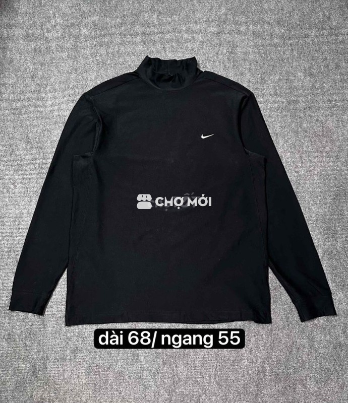 Áo giữ nhiệt Nike Nam Đen Cổ lọ size L