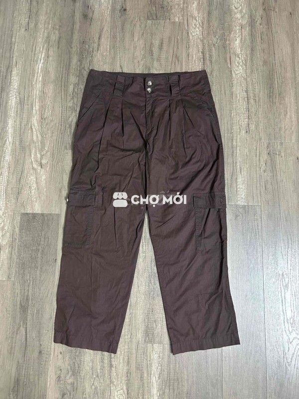 Reitmans Dark Brown Cargo Pant