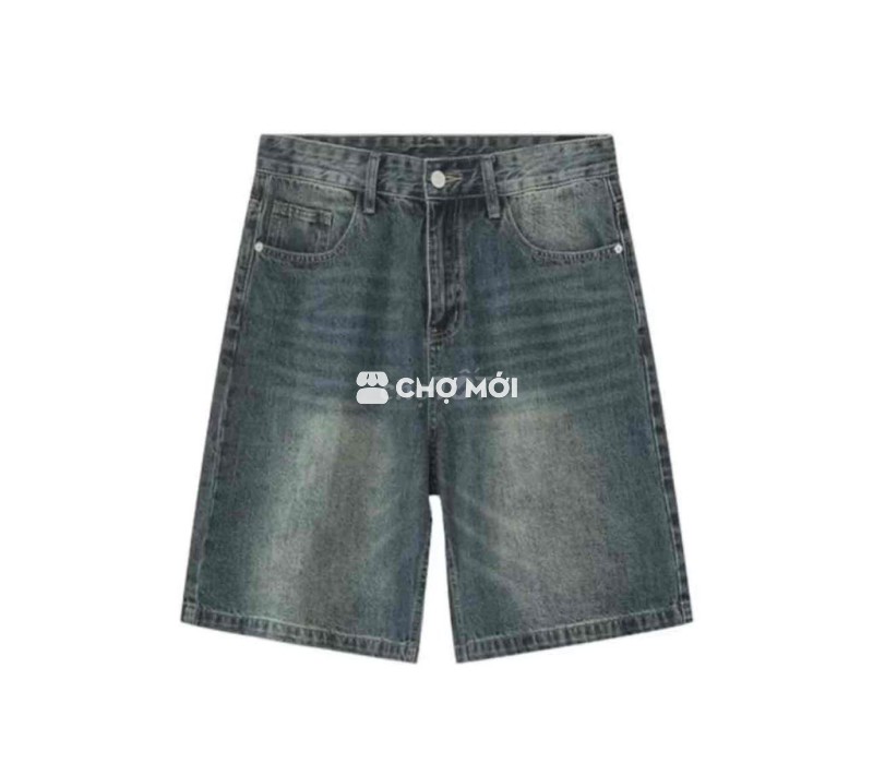 QUẦN BAGGY JEAN SHORT NGANG GỐI