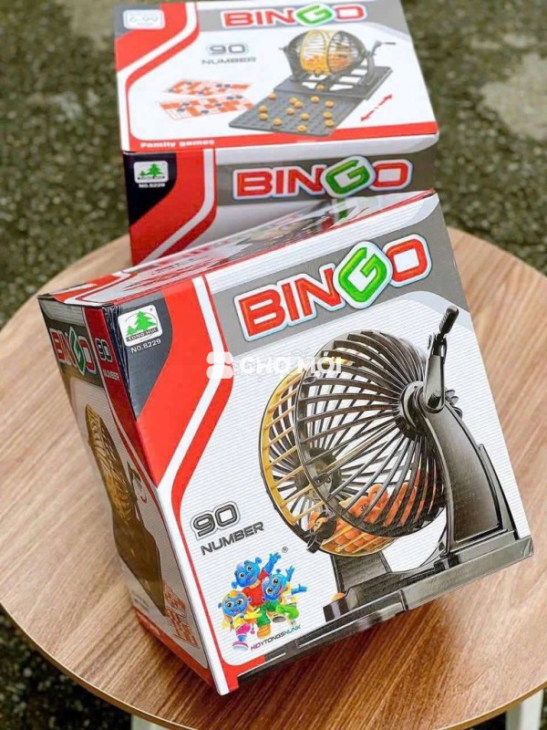Đồ chơi lồng quay bingo cho bé