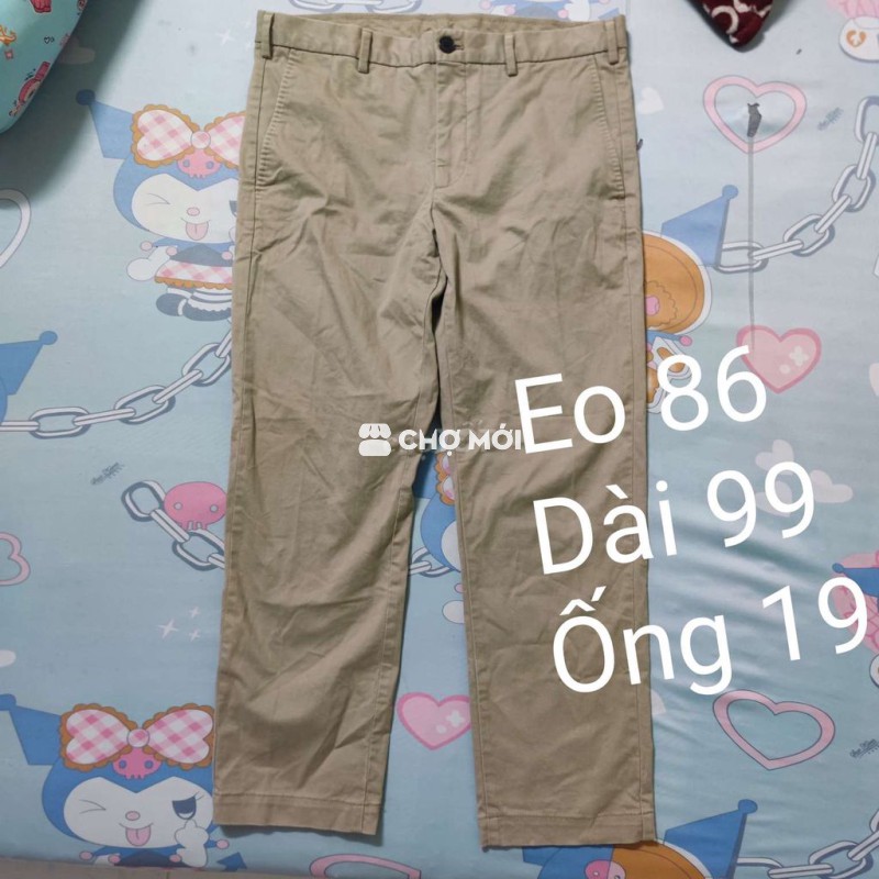 Quần kaki Uniqlo chính hãng