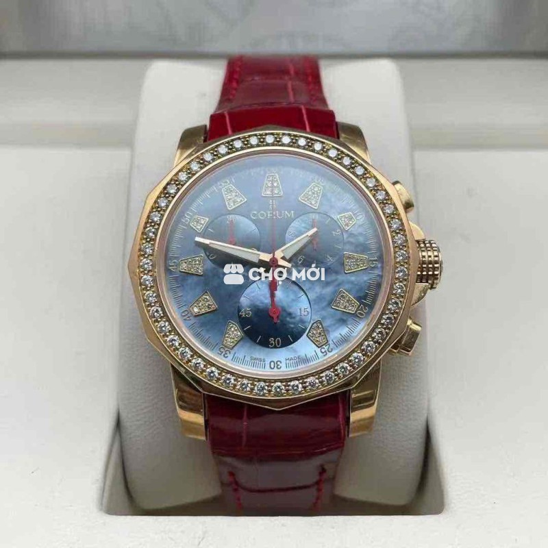 Corum bản đặc biệt vàng khối 18K mặt khảm trai