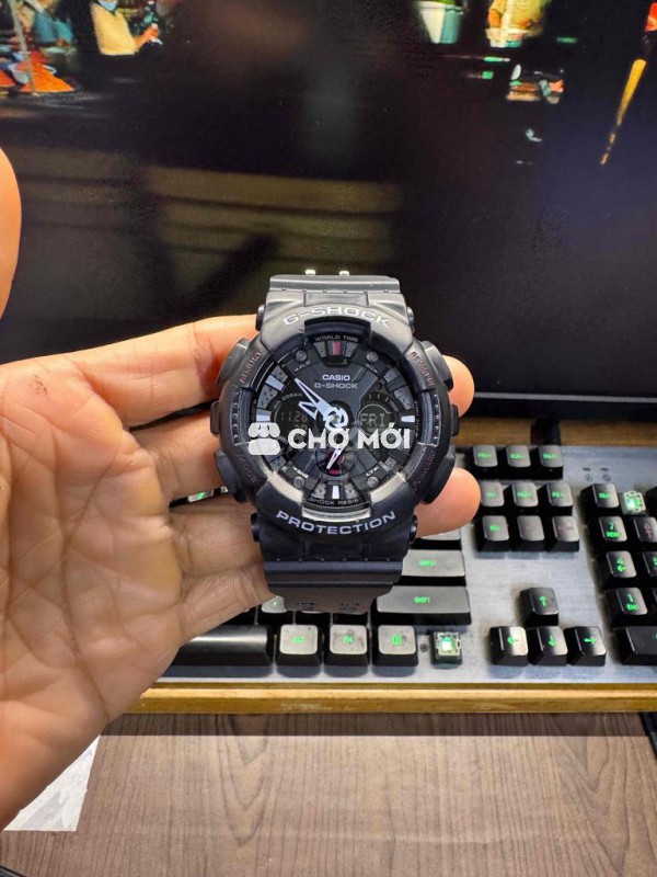 Đồng hồ Casio G-Shock GA-120 Đen 80% gshock