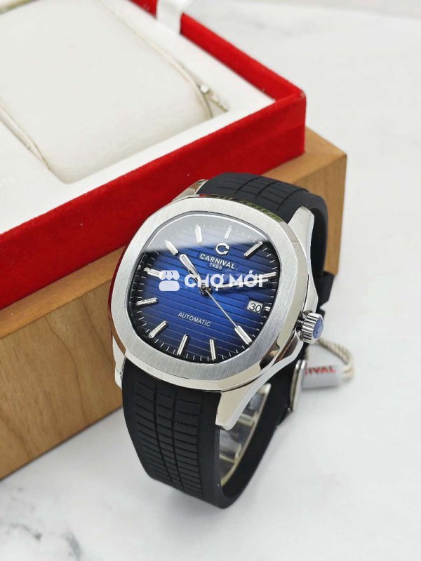 Đồng hồ Carnival 8189g Nam Thép không gỉ