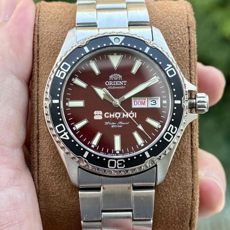 Đồng hồ Orient Mako 3 mặt đỏ cực hiếm