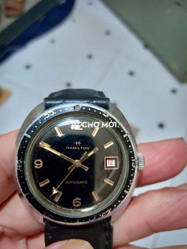 Đồng hồ tự động hiệu Hamilton quân đội Thụy sỹ.