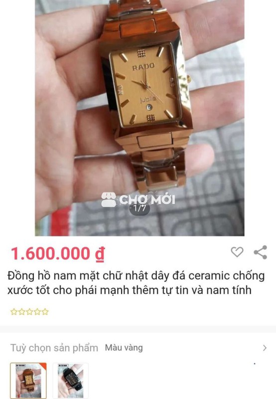 xác Đồng hồ Ceramic còn tin còn bán