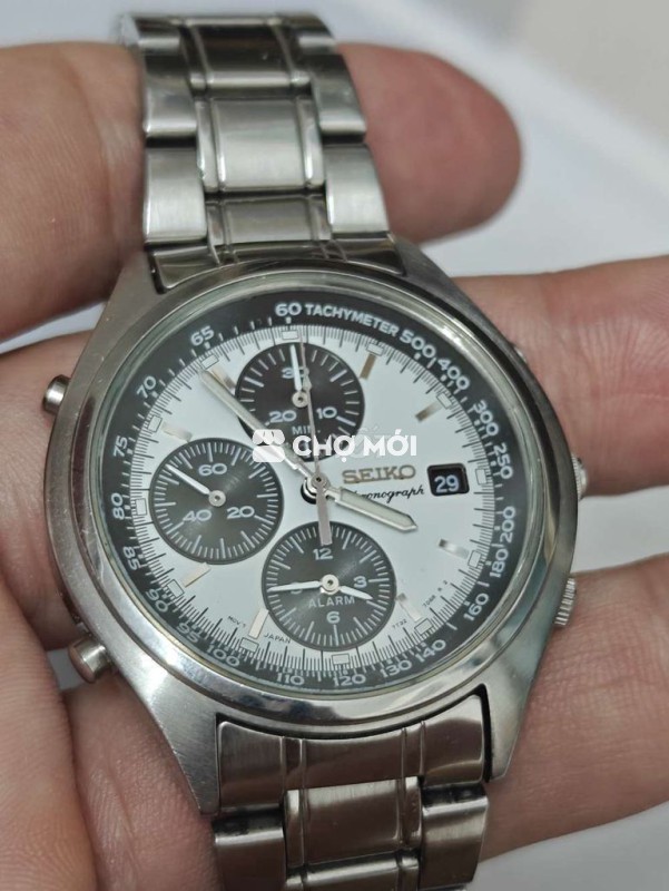 Đồng hồ Seiko PanDa Chronograph 7T32-7C80