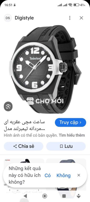 đồng hồ size 43 timberland chính hãng