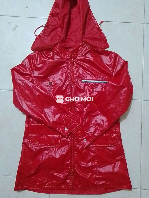 Áo phao nữ vải dù Đỏ đô
