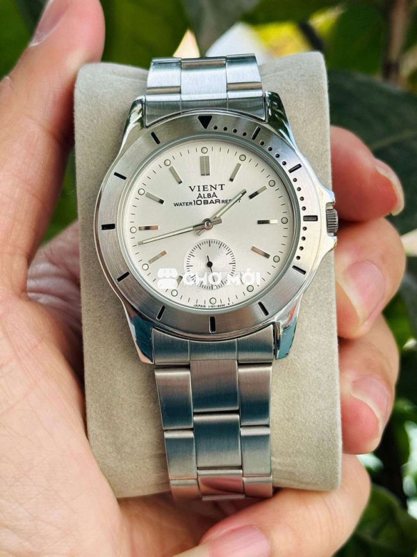 Đồng hồ Vient Alba Seiko kim rốm form đẹp rất mới