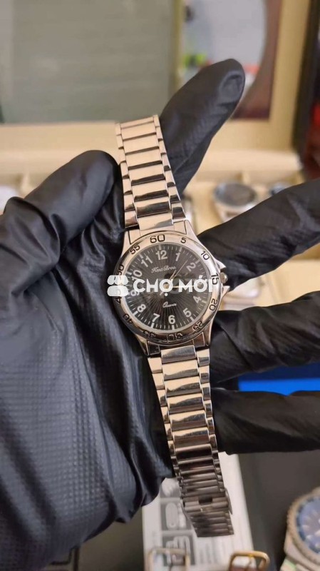 Đồng hồ đeo tay Kent Bors Nam Thép Bạc 35mm