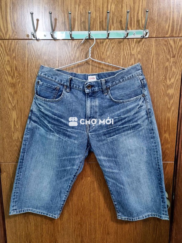 Quần jeans lửng Edwin chính hãng - size 32