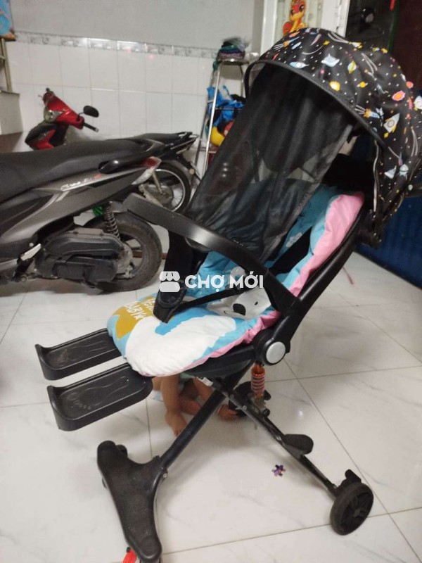 XE ĐẨY M9 GẤP GỌN 3 TƯ THẾ CHO BÉ