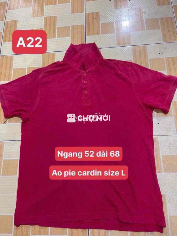 Ao polo Pie cảdin size L