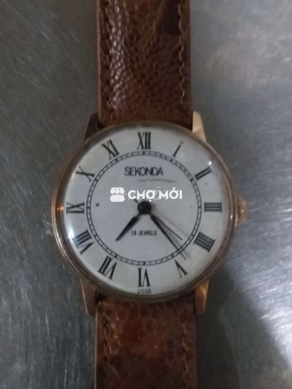 Đồng hồ Sekonda Vỏ bọc vàng thập niên 70