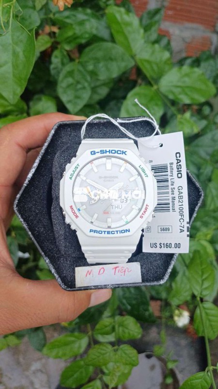 Đồng hồ Casio GAB2100FC-7A Trắng
