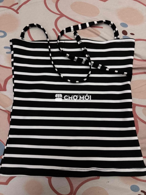 Áo ống CHẤM BI dây yếm