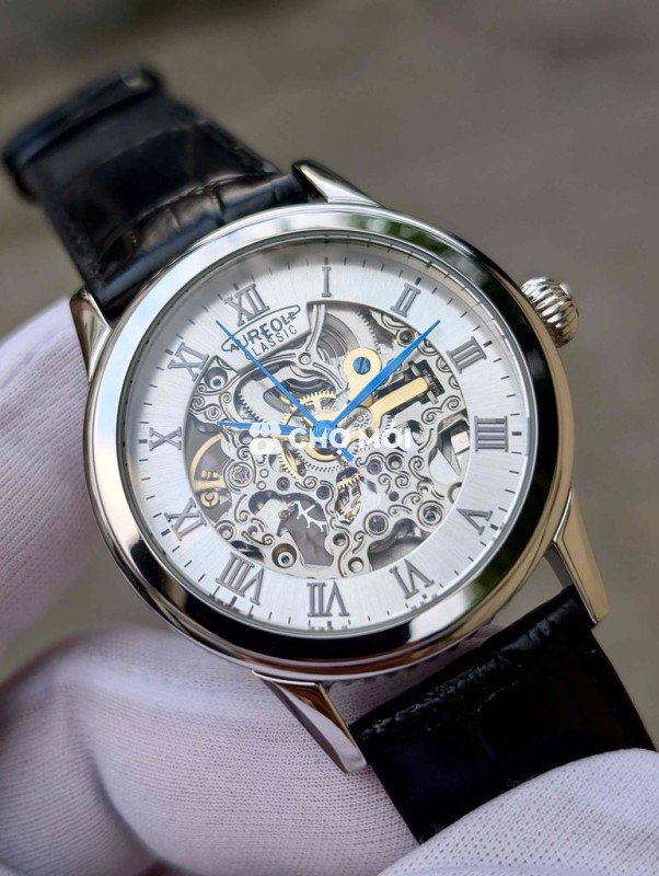 AUREOLE-Classic-SW-470M-Skeleton Lộ Máy siêu đẹp