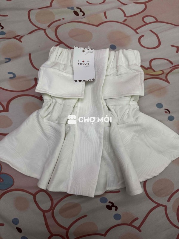 Áo quây chất liệu gấm xốp hoa nổi